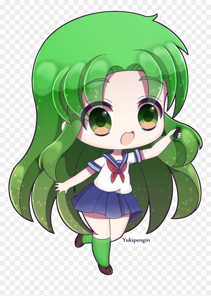 Yandere Simulator Chibi Midori, HD Png Download - yandere simulator png
