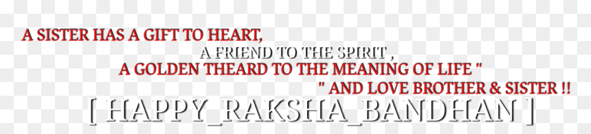 Document, HD Png Download - happy raksha bandhan png
