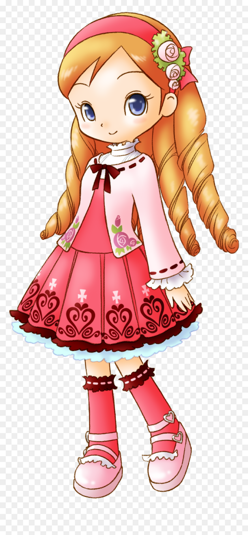 Dia Harvest Moon Hero Of Leaf Valley , Png Download - Hero Of Leaf Valley Katie, Transparent Png - harvest moon png