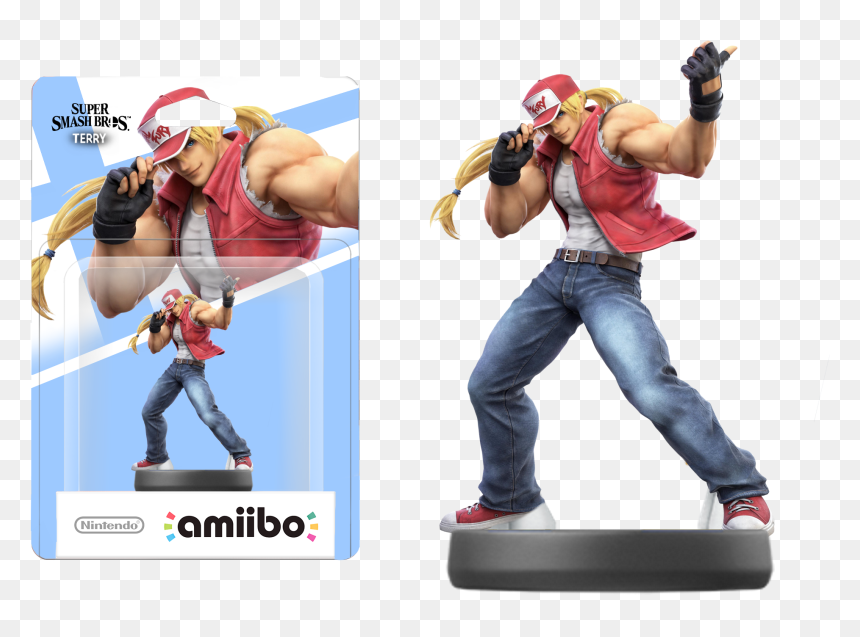 Terry Bogard Smash Bros, HD Png Download - amiibo png