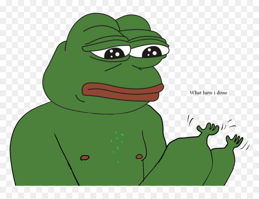 Pepe Meme Of The Decade, HD Png Download - pepehands png