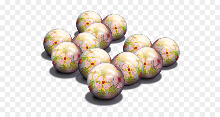 Marble-gold - Easter, HD Png Download - marbles png