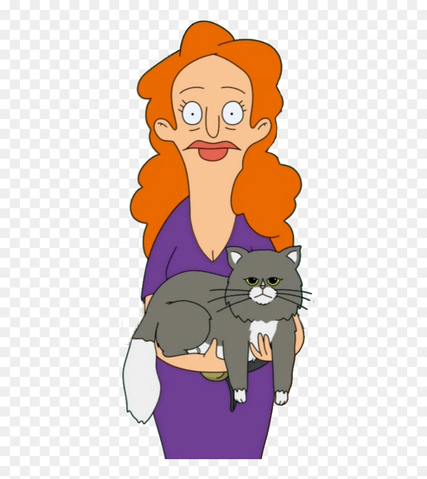 Fluffy - Bob Burgers Characters Cat, HD Png Download - bob's burgers png