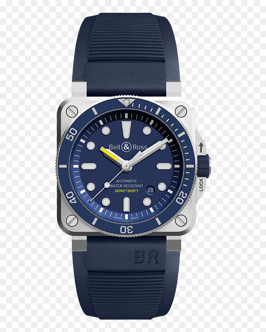 Bell & Ross Br03 92 Diver, HD Png Download - diver png