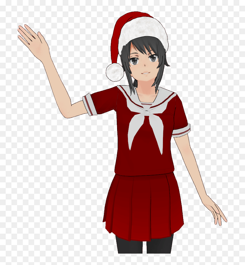 Yandere Simulator Merry Christmas, HD Png Download - yandere simulator png