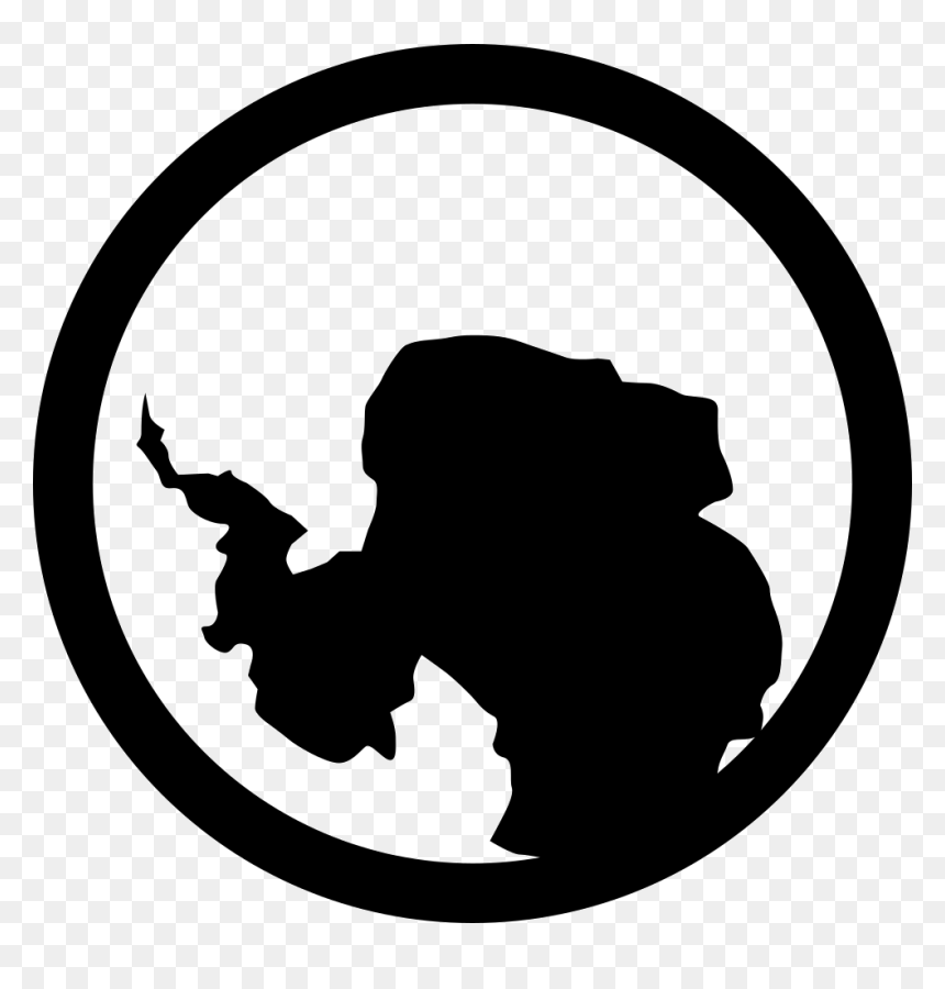 Antarctica - Silhouette, HD Png Download - antarctica png