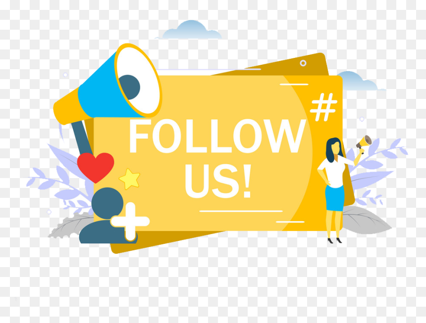 We Are Hiring Vector, HD Png Download - follow us png