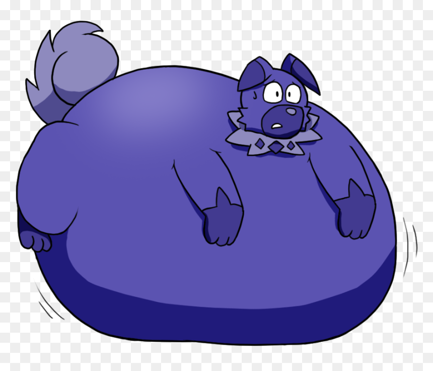 Berry Blue Rockruff, P2 - Fat Rockruff, HD Png Download - rockruff png