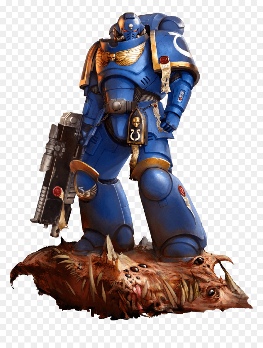 Thumb Image - Primaris Marines Vs Space Marines, HD Png Download - warhammer png