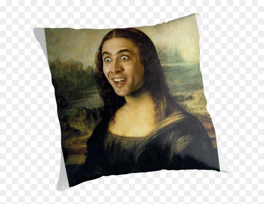 Leonardo Da Vinci Renaissance Painting, HD Png Download - nicholas cage png