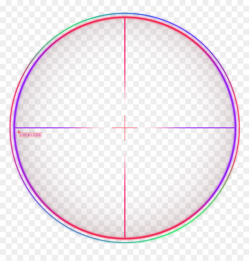 Circle, HD Png Download - glitch overlay png