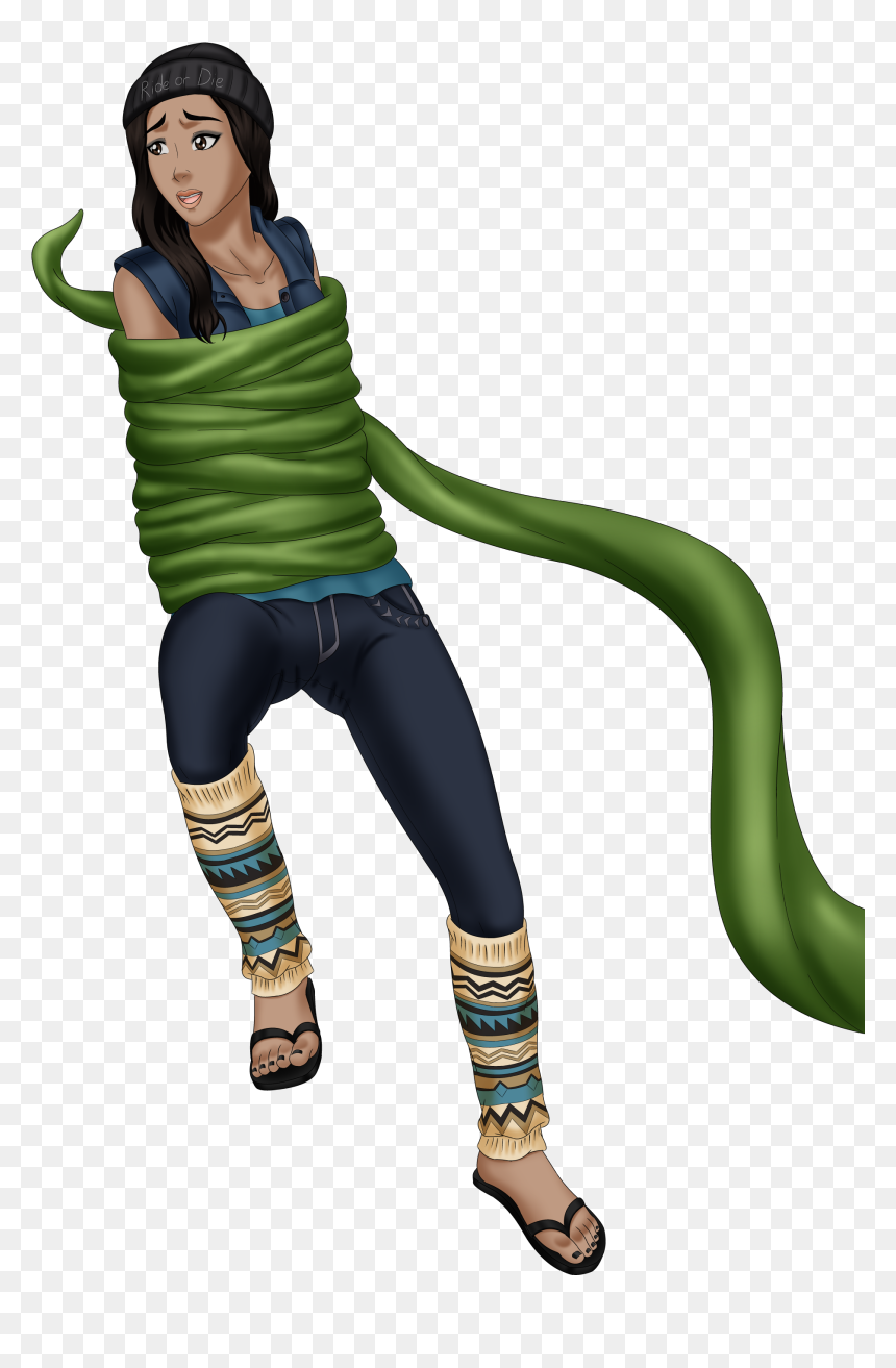 Nova In Distress - Girl Wrapped In Vines, HD Png Download - distress png