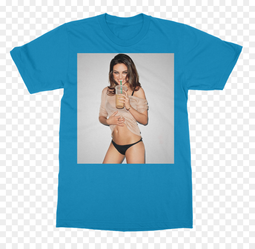 Mila Kunis Classic Adult T-shirt"
 Class= - Brian Boitano South Park Shirt, HD Png Download - mila kunis png