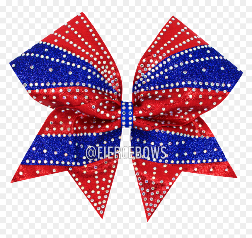 Tin Lizzie Rhinestone And Glitter Bow - Cliparts For Rhinestone Design, HD Png Download - red glitter png