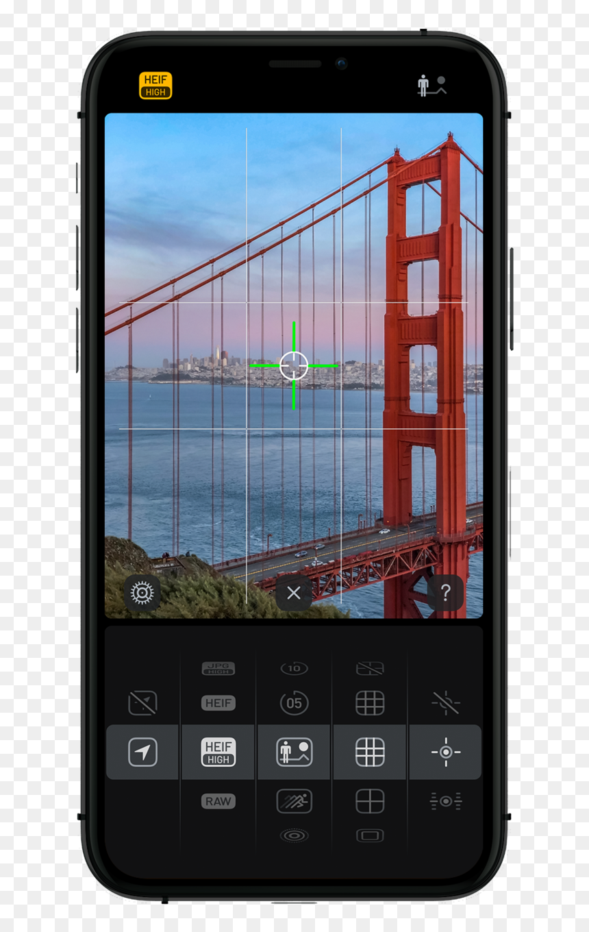 Camera M Quick Settings - Golden Gate Bridge, HD Png Download - mobile camera png