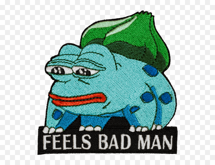 Feels Bad Man-haalarimerkki - Cartoon, HD Png Download - feelsbadman.png