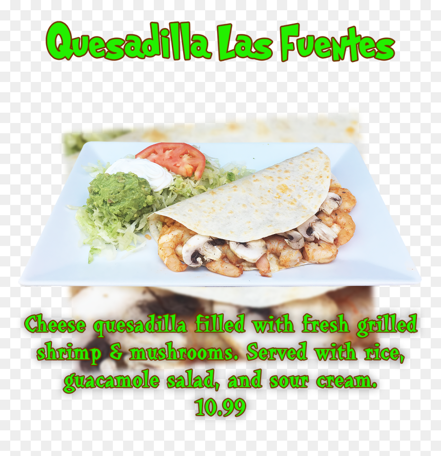 Dish , Png Download - Taco, Transparent Png - quesadillas png