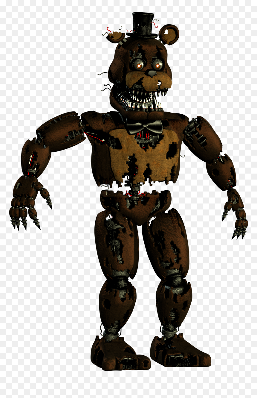 Nightmare Freddy, HD Png Download - nightmare freddy png