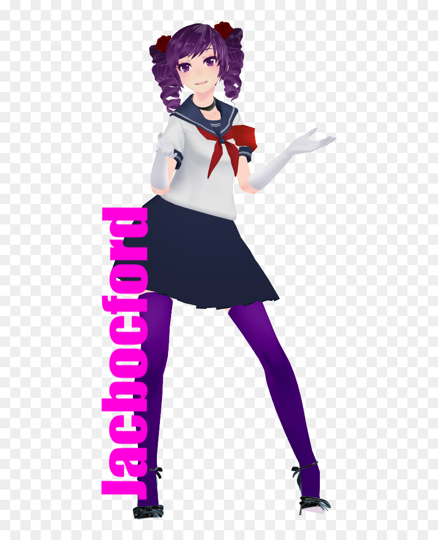 Yandere Simulator , Png Download - Cosplay, Transparent Png - yandere simulator png
