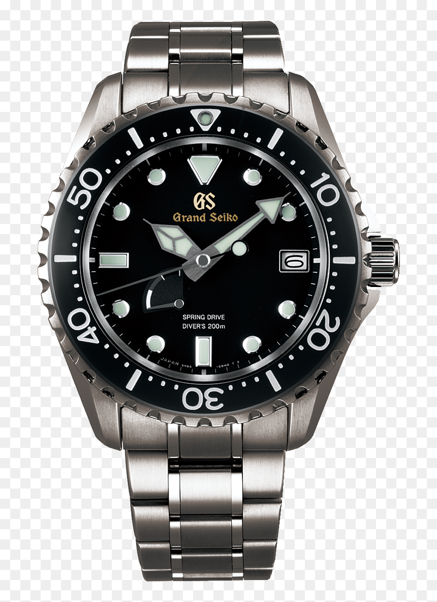 Grand Seiko Spring Drive Diver, HD Png Download - diver png