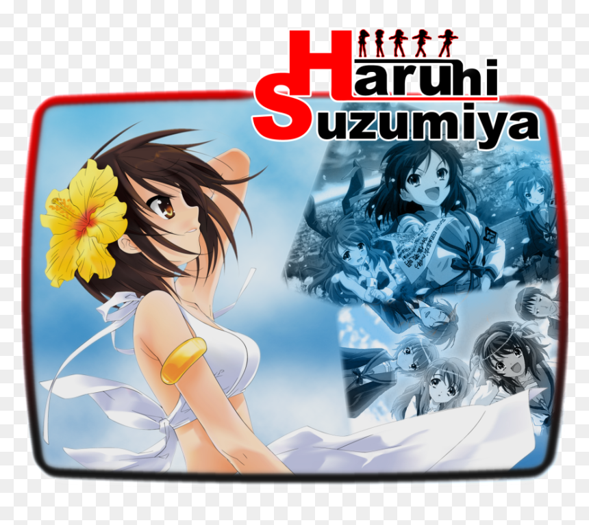 Here Is The Front - Haruhi Suzumiya In White, HD Png Download - haruhi suzumiya png