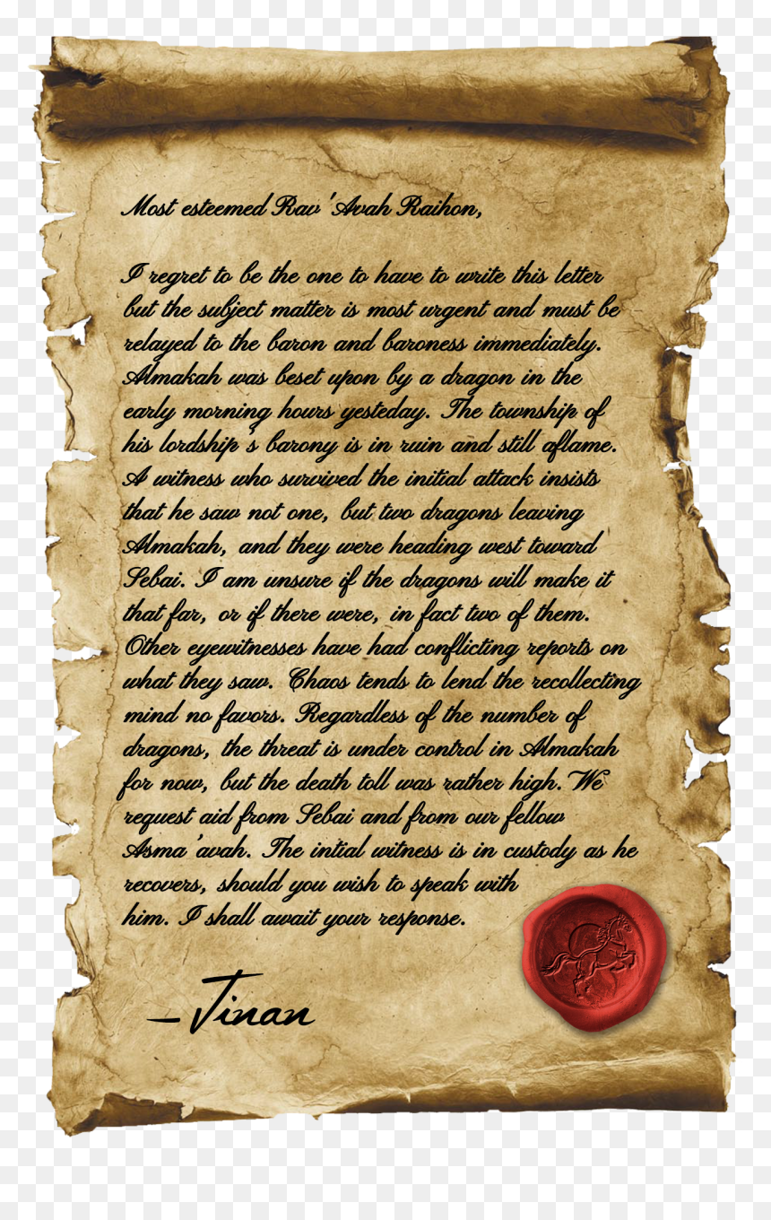 Old Paper Scroll, HD Png Download - distress png
