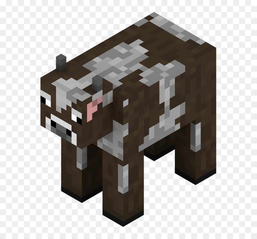 Thumb Image - Minecraft Cow Png, Transparent Png - minecraft cow png