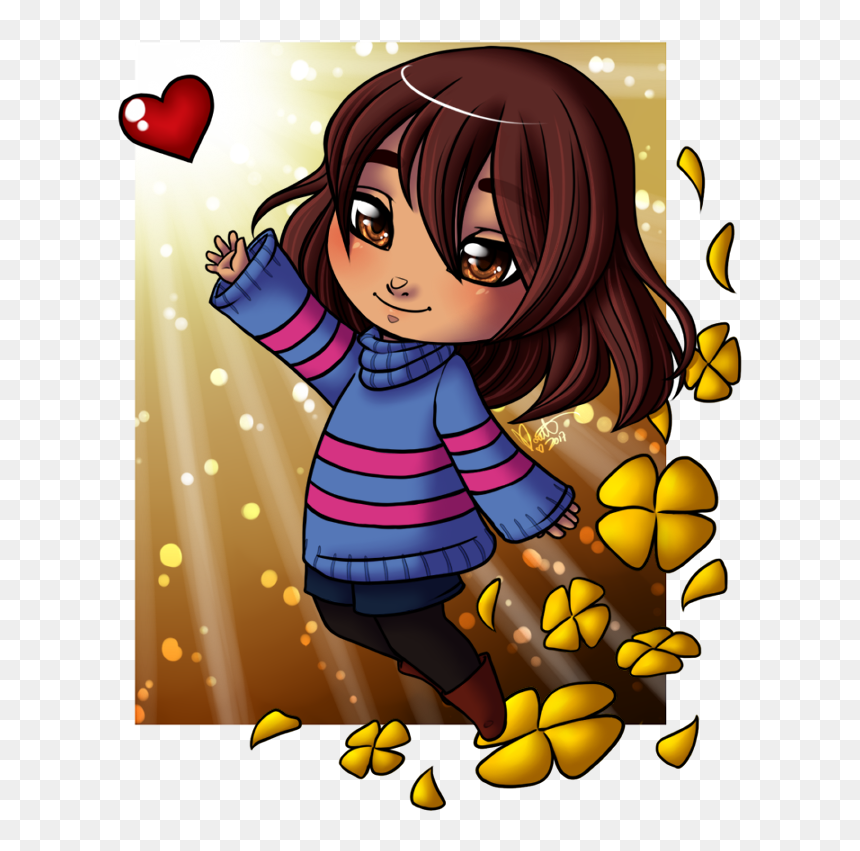 Undertale Frisk Fanart , Png Download - Fan Artes Under Tale, Transparent Png - undertale frisk png