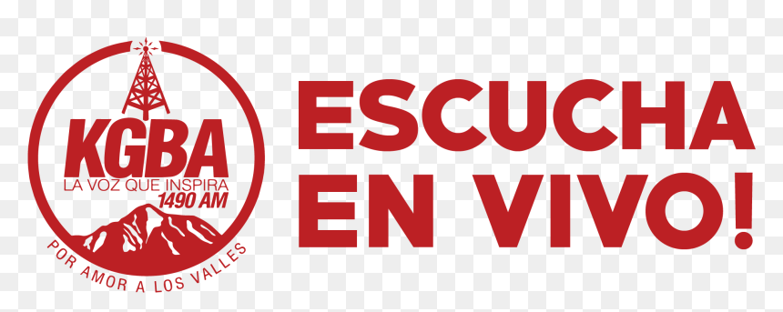 Kgba Vivo En Video Escucha En Vivo - Graphic Design, HD Png Download - en vivo png
