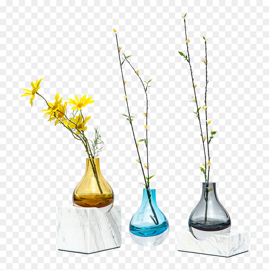 Houseplant, HD Png Download - modern flower vase png