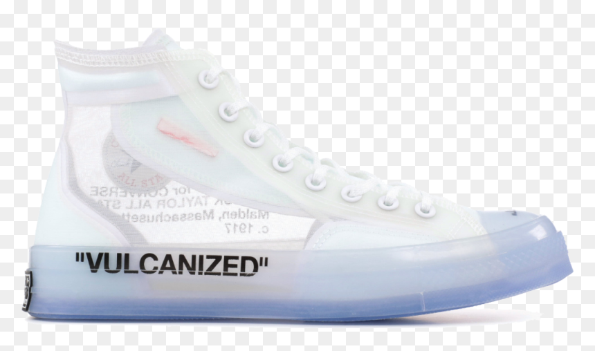 Off White Converse Price Php , Png Download - Walking Shoe, Transparent Png - off white png