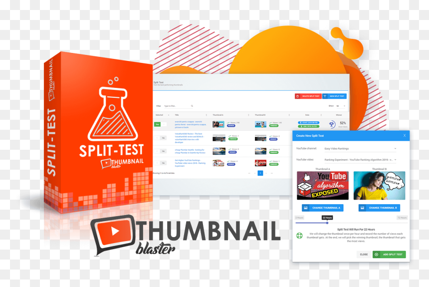Thumbnail Blaster, HD Png Download - youtube thumbnail png