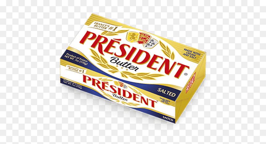 President Imported Salted Butter, HD Png Download - amul butter png
