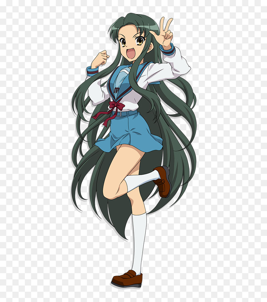 Melancholy Of Haruhi Suzumiya Tsuruya , Png Download - Melancholy Of Haruhi Suzumiya Tsuruya, Transparent Png - haruhi suzumiya png