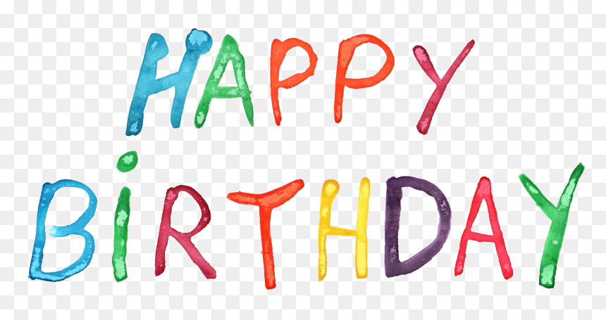 Happy Birthday Png Transparent, Png Download - happy birthdaypng