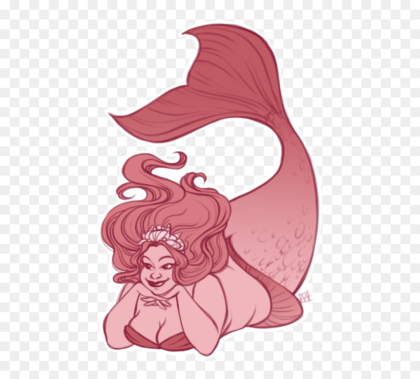 Mermaid Mermaids Sketches Art Artists On Tumblr Illustration - Mermaid Art, HD Png Download - mermaid png tumblr