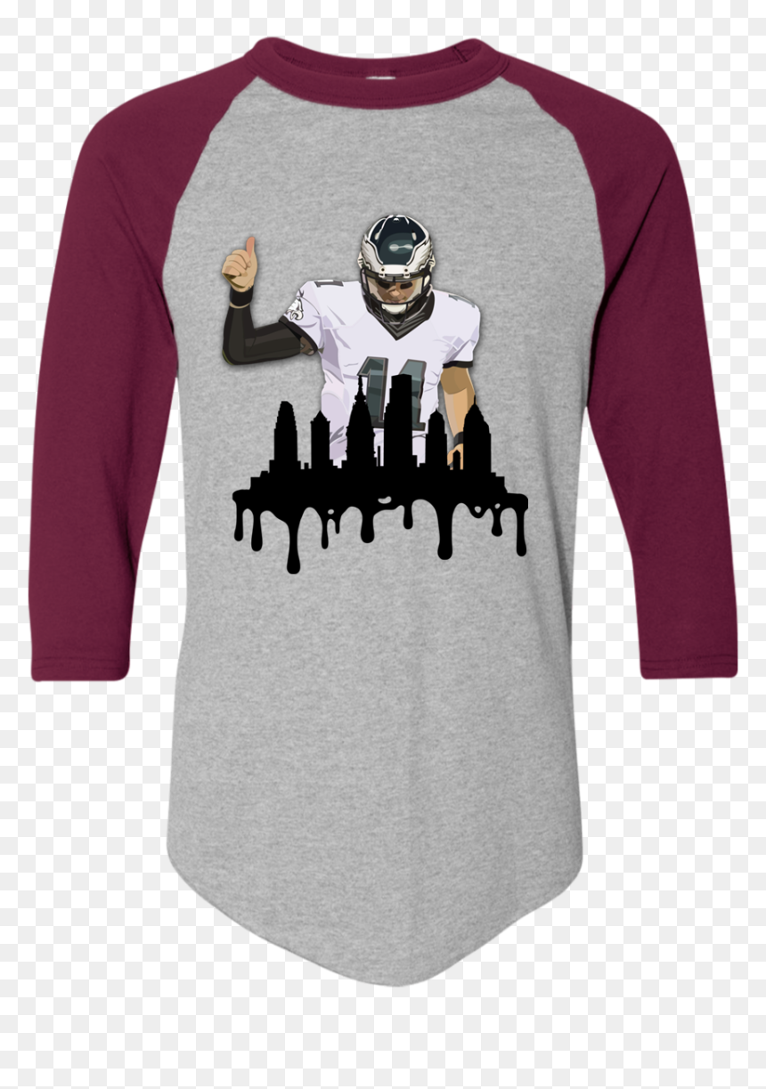 Shirt , Png Download - Philadelphia Eagle T Shirts Designs, Transparent Png - carson wentz png