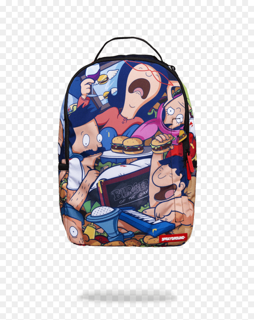 Bob"s Burgers Sprayground Backpack , Png Download - Sprayground Backpack Bob's Burgers, Transparent Png - bob's burgers png