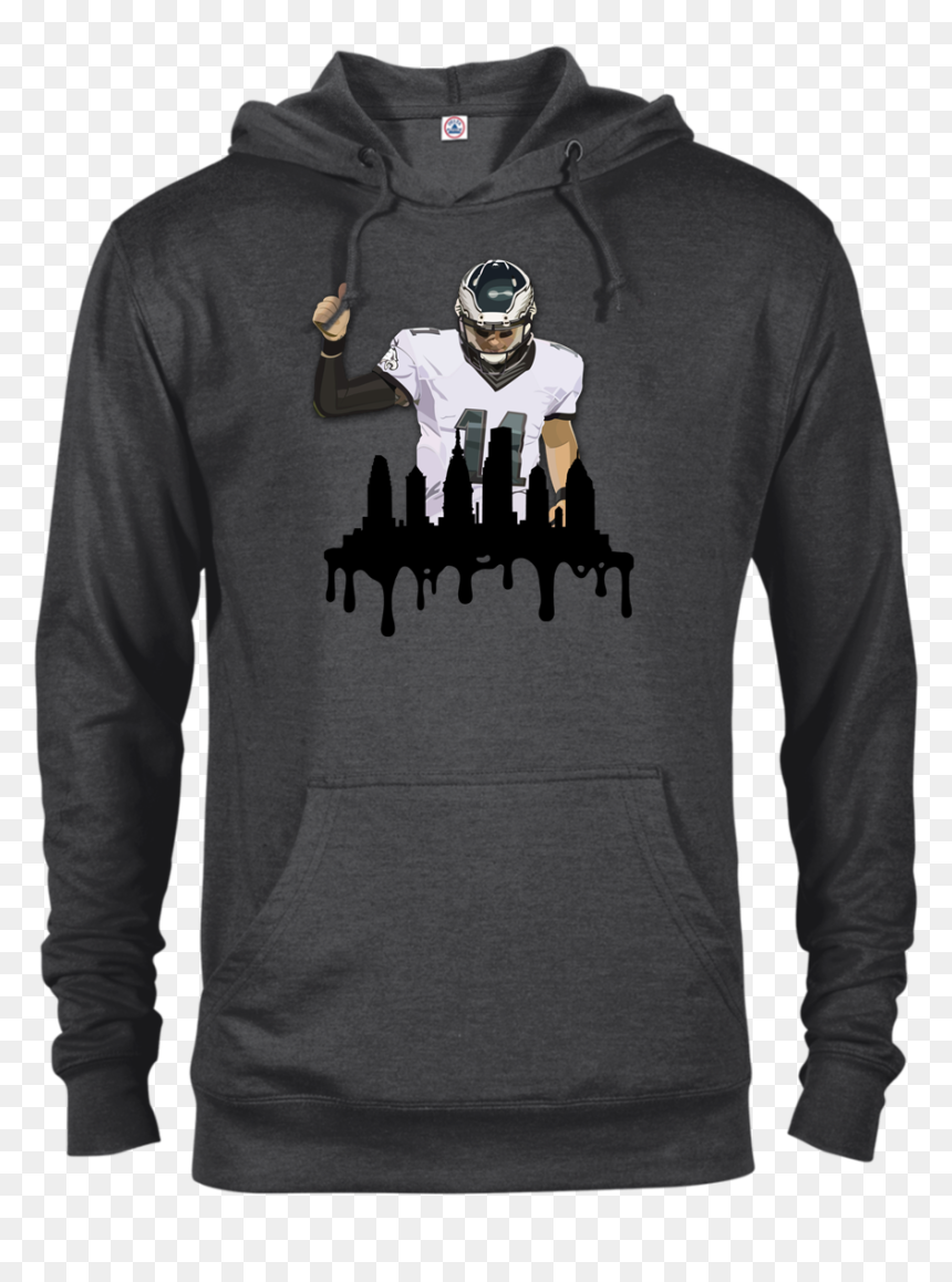 Carson Wentz Hoodie / Unisex High Quality / Philadelphia - Hoodie, HD Png Download - carson wentz png