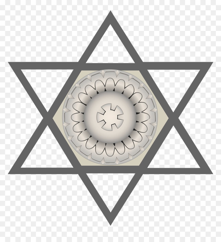 Star Of David Holocaust Armband, HD Png Download - hindu symbol png