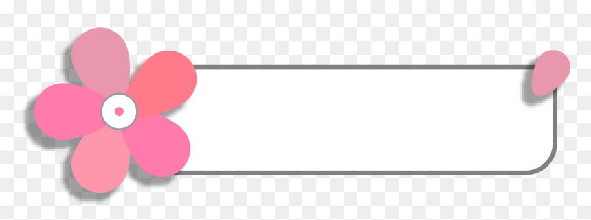 #ftestickers #flower #cherryblossom #border #divider - Parallel, HD Png Download - pink divider png