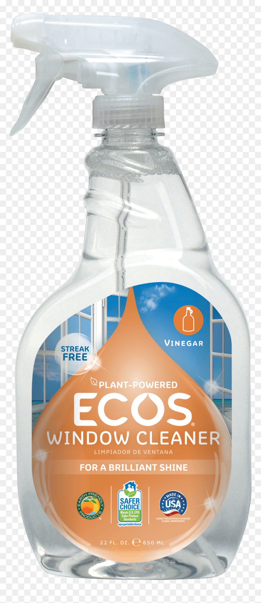 Ecos Fruit And Veggie Wash, HD Png Download - windex png