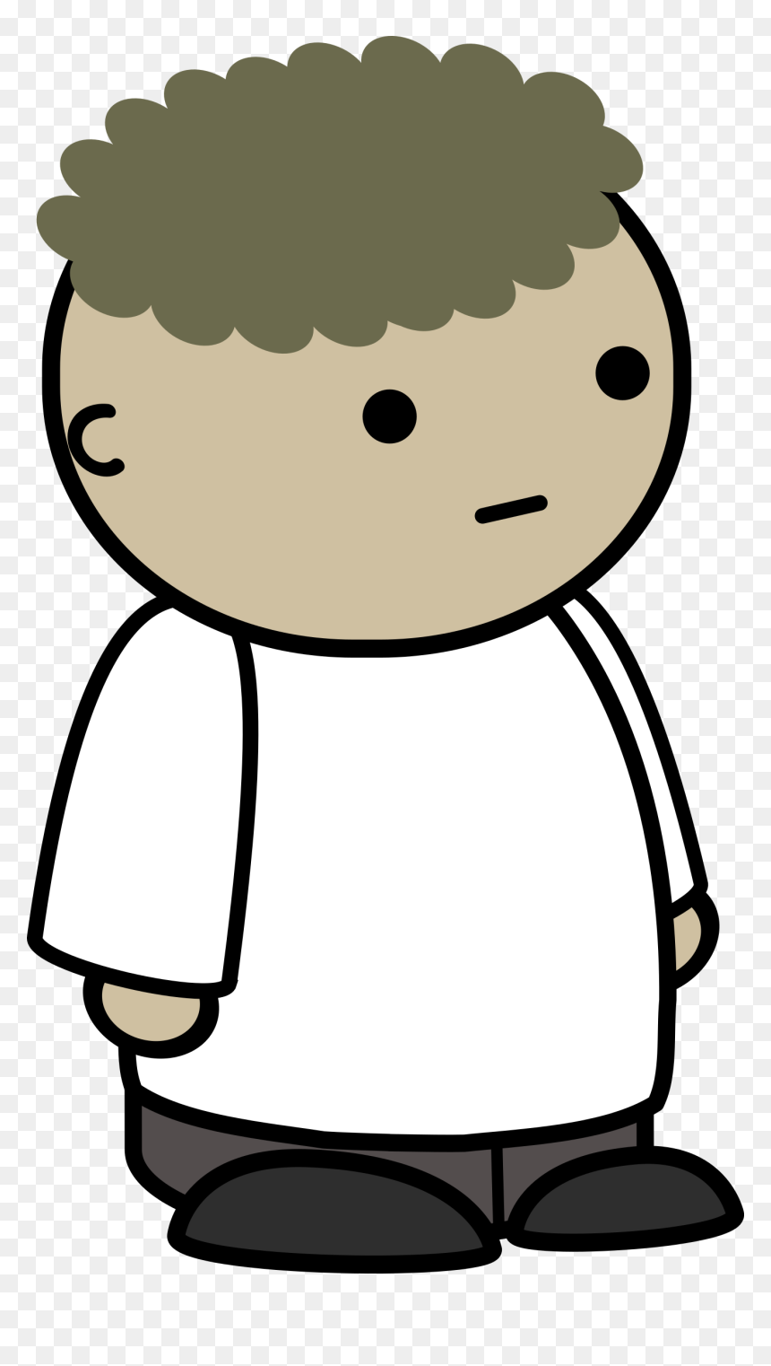 Mix And Match Character Lucas Blank Side Clip Arts - Cartoon Person Drawing Png, Transparent Png - lucas png
