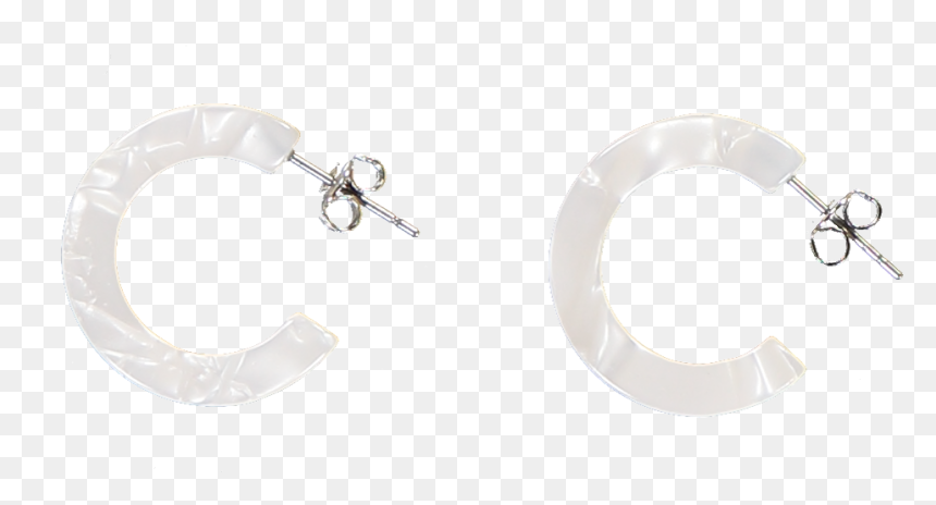 Anais Small Hoop Earrings - Earrings, HD Png Download - hoop earrings png
