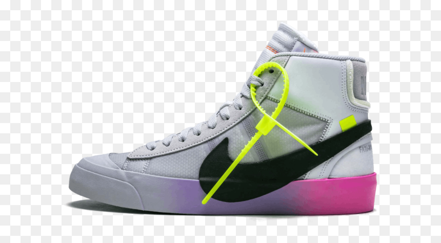 Off White Nike Blazers, HD Png Download - off white png