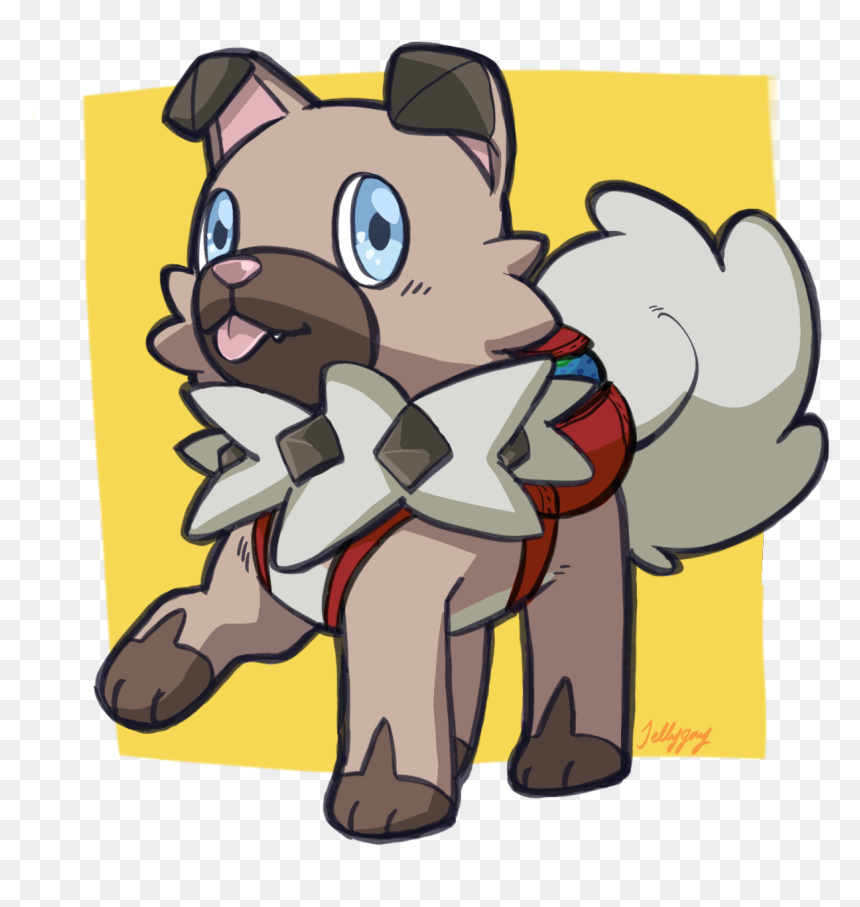 Cartoon, HD Png Download - rockruff png