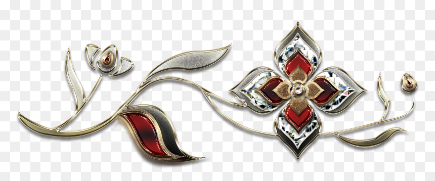 Emblem, HD Png Download - golden jewellery png