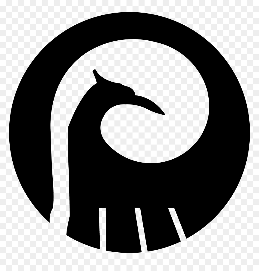 Emblem, HD Png Download - phoenix black and white png