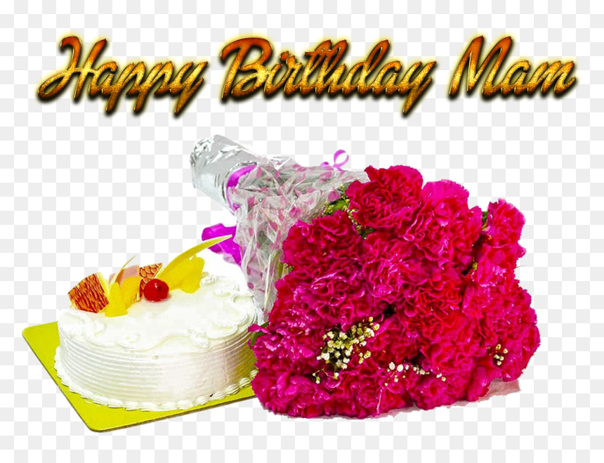 Happy Birthday Mam Png Free Background - Happy Birthday Background Png, Transparent Png - happy birthday background hd png