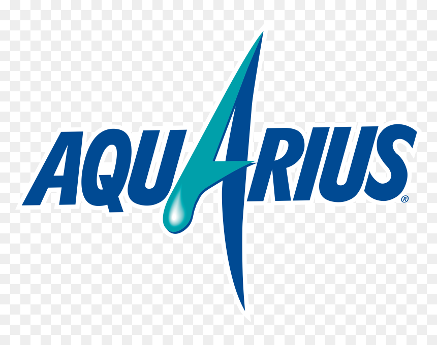 Aquarius Drink, HD Png Download - aquarius symbol png